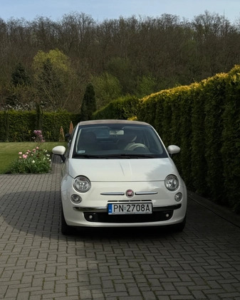 Fiat 500 cena 24300 przebieg: 126000, rok produkcji 2013 z Konin małe 596